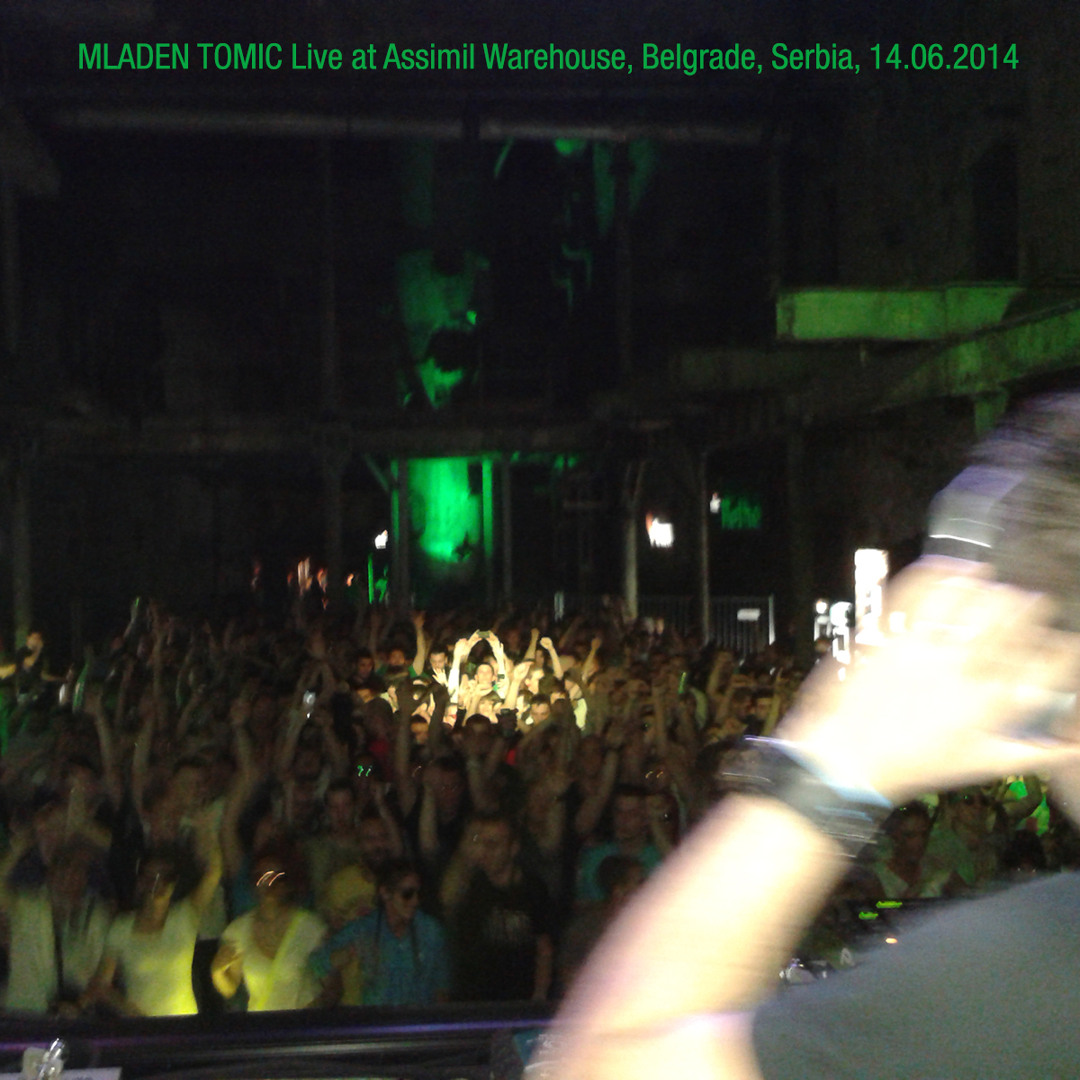 Cover von MLADEN TOMIC Live @ Assimil Warehouse, Lucky Rec Showcase, Belgrade, Serbia, 14.06.2014