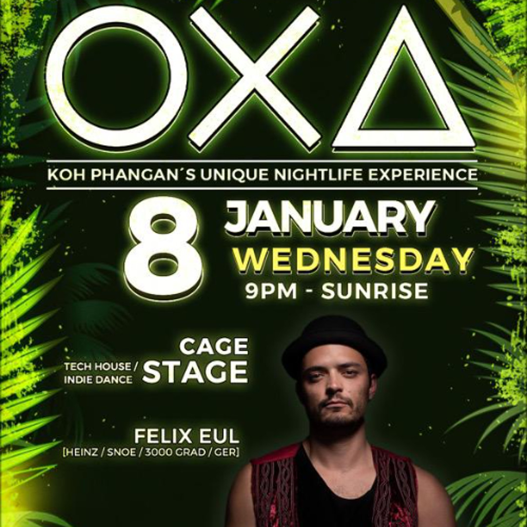 Cover von Felix Eul - Jeden Tag ein Set Showcase, OXA Koh Phangan, Thailand 08.01.2025