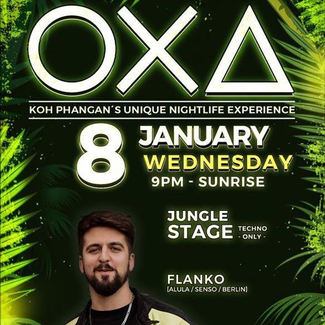 Cover von Flanko - Jeden Tag ein Set Showcase, OXA Koh Phangan, Thailand 08.01.2025