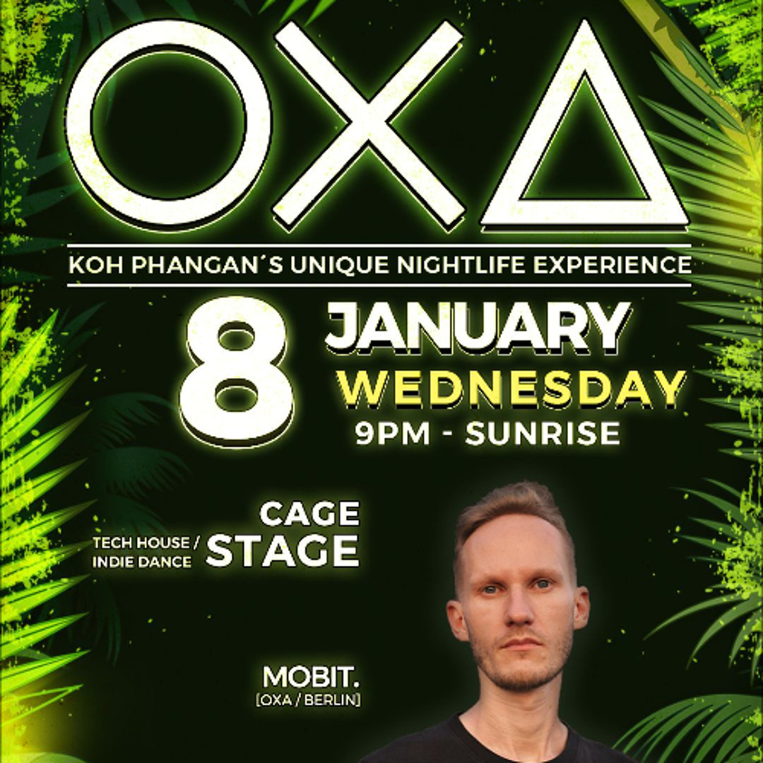 Cover von mobit. - Jeden Tag ein Set Showcase, OXA Koh Phangan, Thailand 08.01.2025