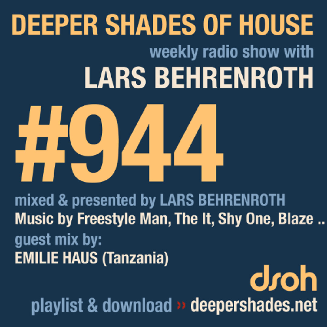 Cover von DSOH #944 Deeper Shades Of House w/ guest mix by EMILIE HAUS