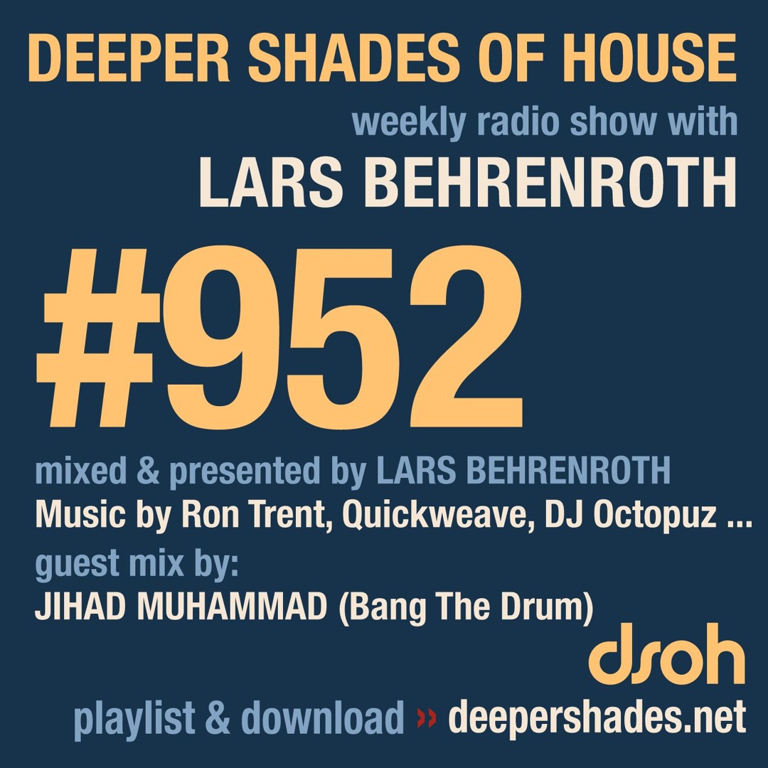 Cover von DSOH #952 Deeper Shades Of House w/ guest mix by JIHAD MUHAMMAD