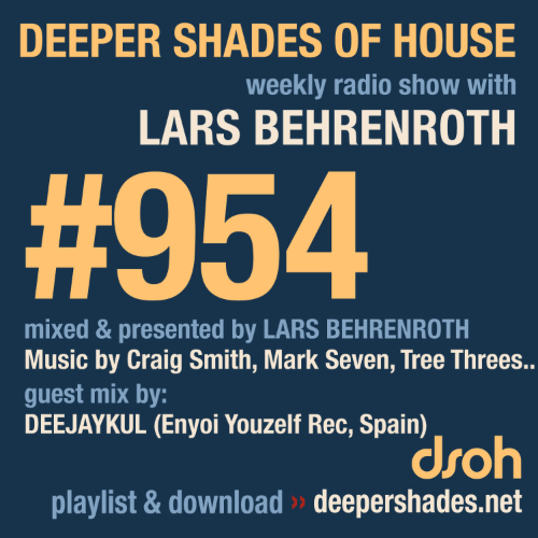 Cover von DSOH #954 Deeper Shades Of House w/ guest mix by DEEJAYKUL