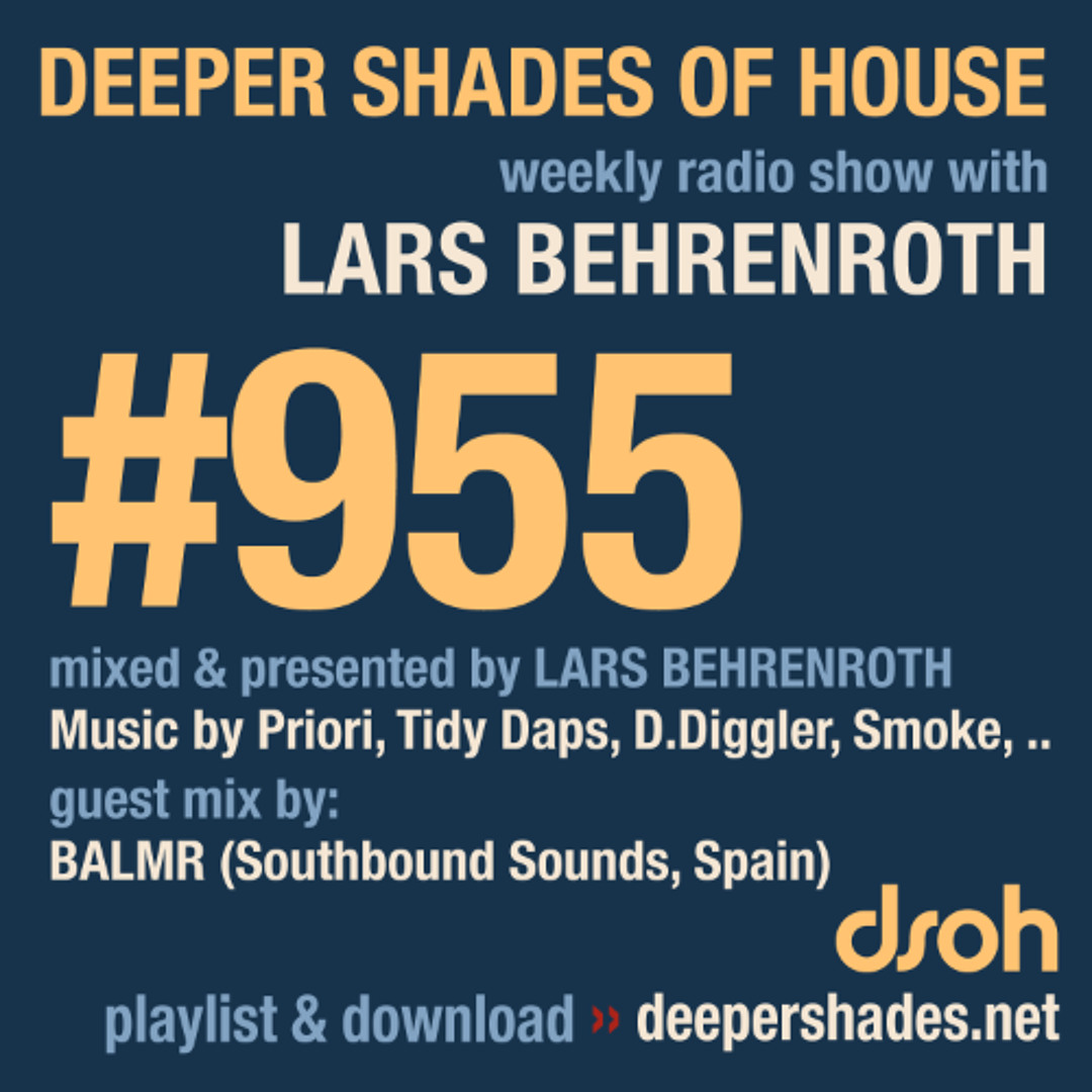 Cover von DSOH #955 Deeper Shades Of House w/ guest mix by BALMR