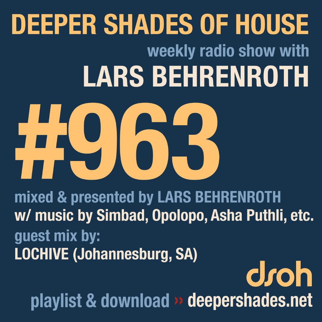 Cover von DSOH #963 Deeper Shades Of House w/ guest mix by LOCHIVE
