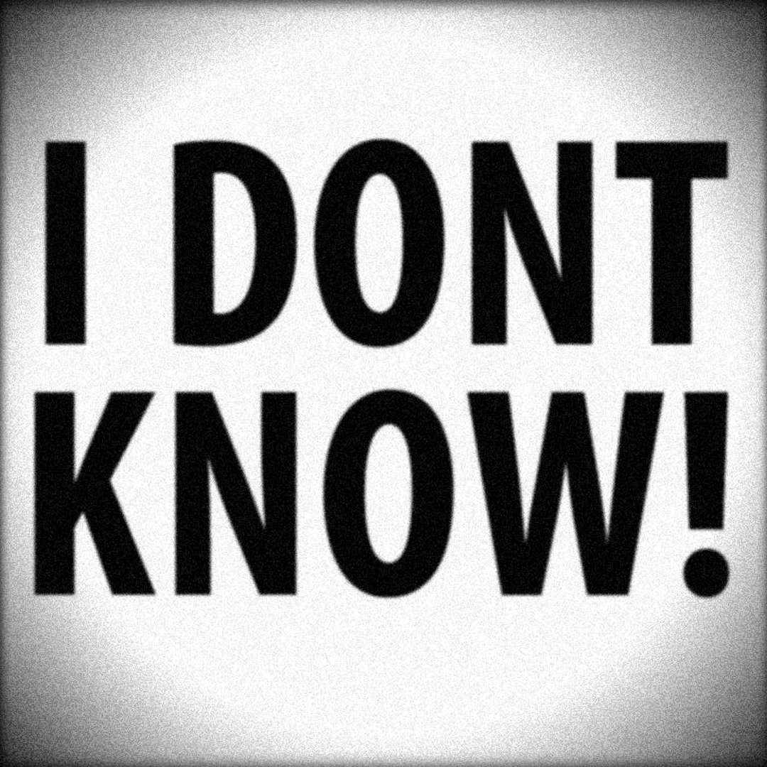Cover von I Don`t Know
