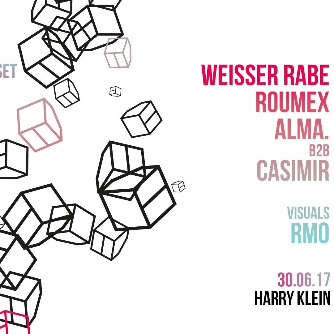 Cover von Weisser Rabe - Jeden Tag ein Set x Harry Klein 30.06.2017