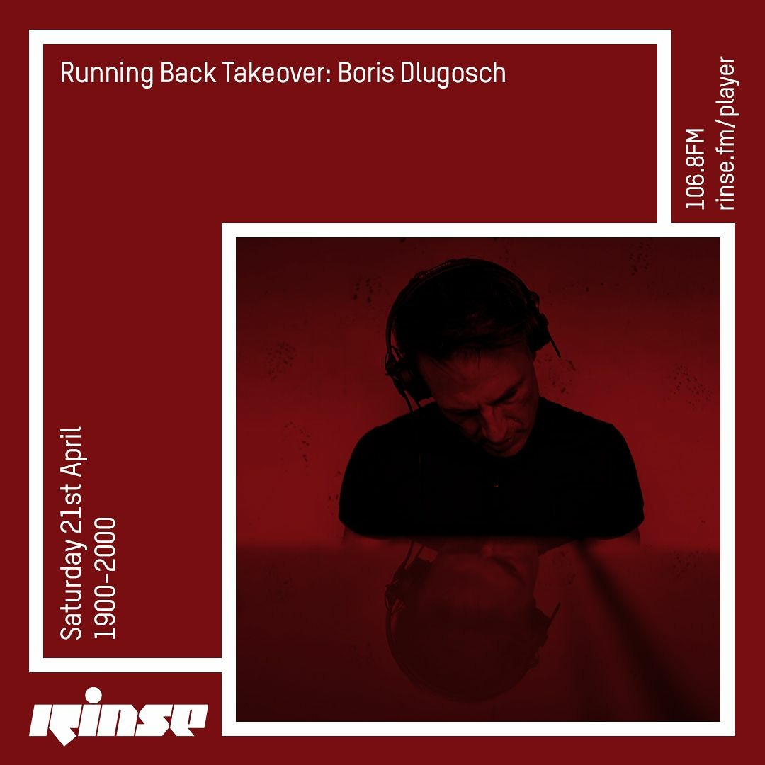 Cover von Running Back Takeover: Boris Dlugosch - 21st April 2018