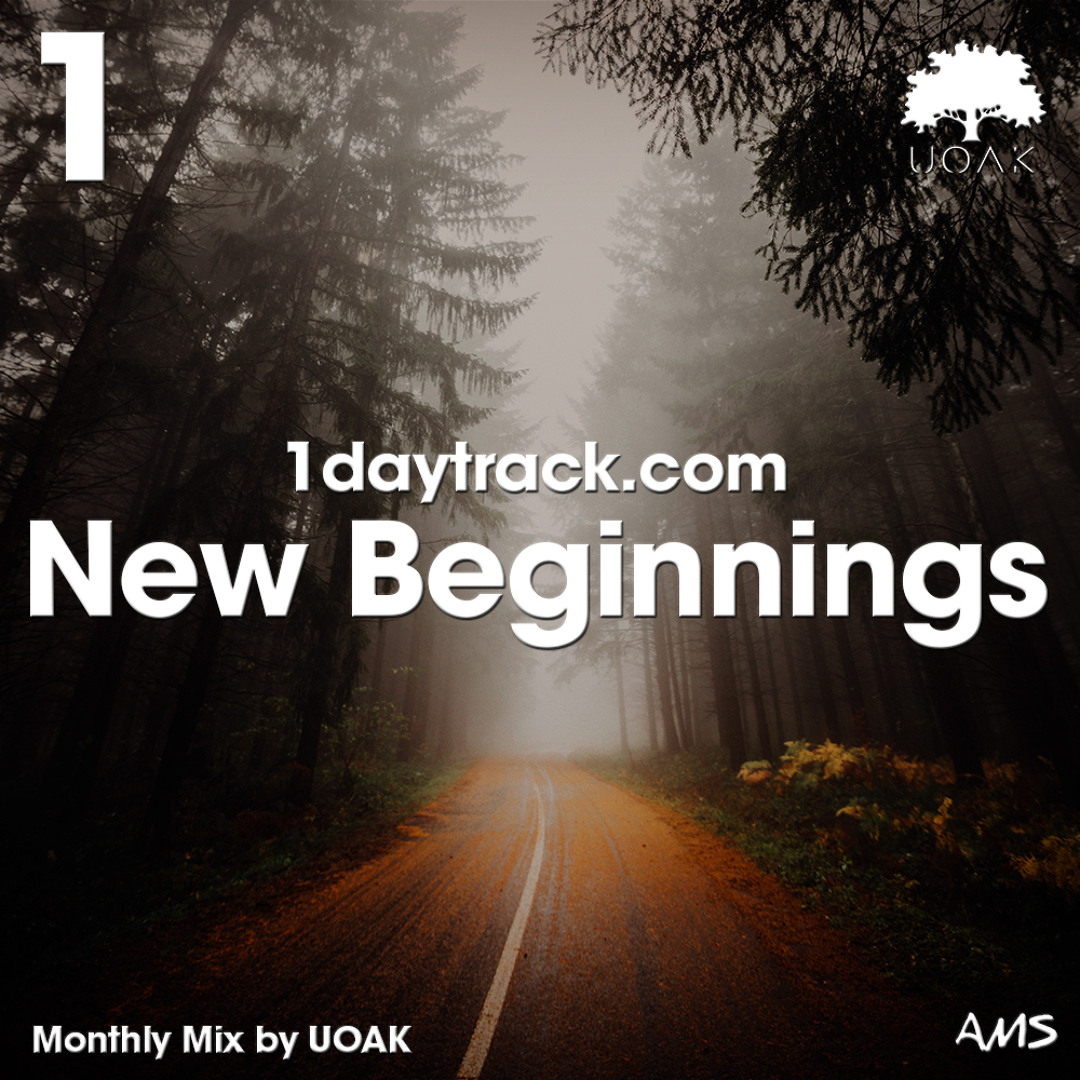 Cover von Monthly Mix January '19 | UOAK - New Beginnings | 1daytrack.com