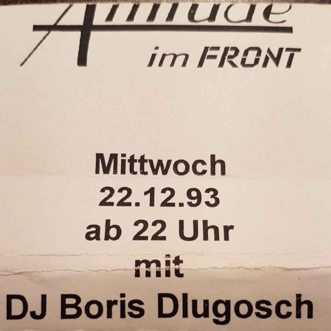 Cover von Attitude FRONT Boris 22.12.1993